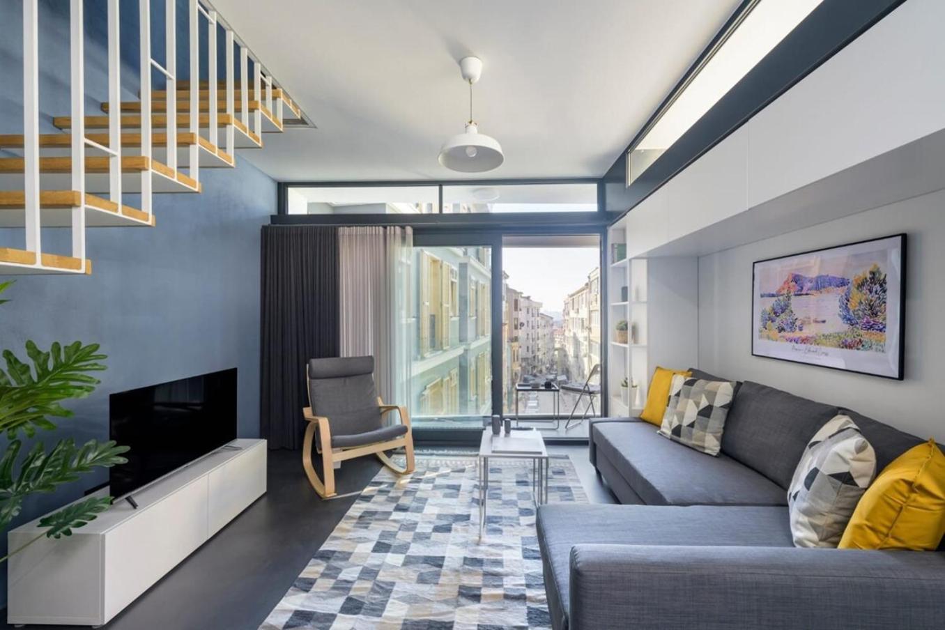 فندق Bright Modern Design New Duplex Loft Patio! #145 اسطنبول المظهر الخارجي الصورة